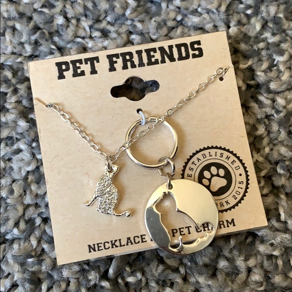 Cat Necklace & Keychain Charm